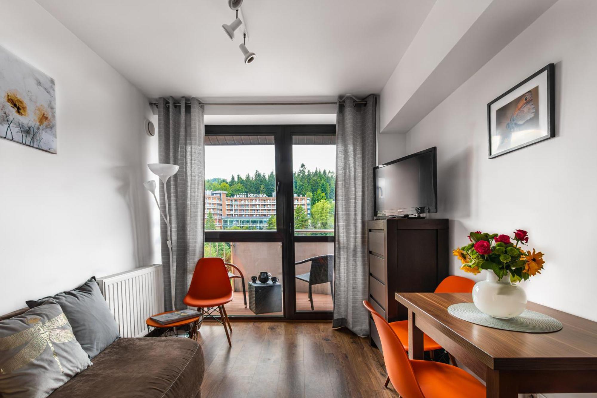 Aparthotel City Center Apartments Krynica Exterior foto